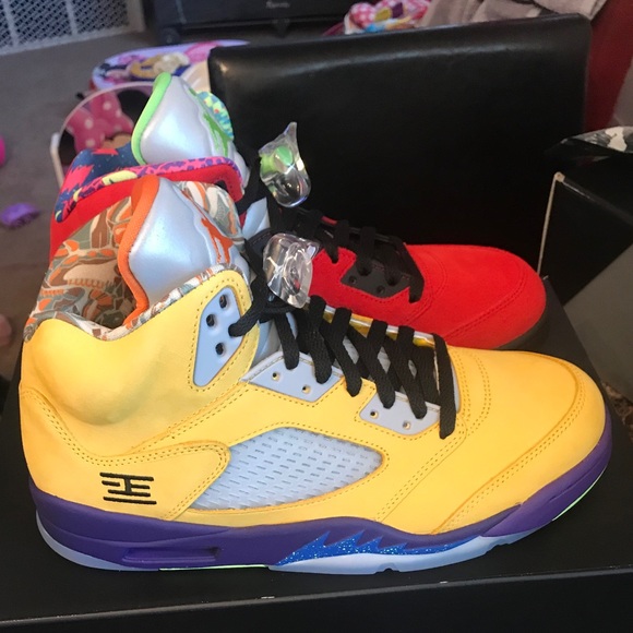 Jordan 5 Retro What The Sz. 9.5 - Picture 4 of 8